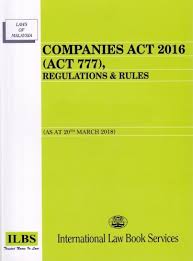 As at 1 march 2017. Company Act 2016 Kitchenfasr