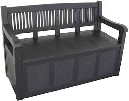 Banc en acier, par leroy merlin. Coffre De Jardin Comparatif Avis Et Conseils D Achat 2021