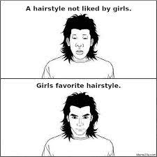 Maybe you would like to learn more about one of these? A Hairstyle Not Liked By Girls Vs Girls Favourite Hairstyle Meme Memezila Com