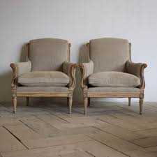 Wonderful Pair Of Early 20th Cent Louis Xvi Revival Painted Armchairs Wooden Sofa Designs Accent Chairs For Living Room Luxury Furniture