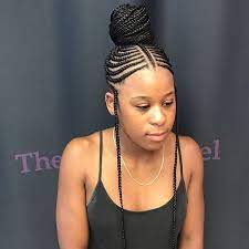 Don T Like The Forward Braids In The Side But Otherwise So Cute Braids For Black Women Quick Braided Hairstyles Braided Hairstyles