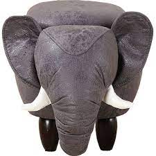 Playful accent for baby's nursery, toddler's bedroom, children's playroom, family room, living room or any area. Elephant Storage Stool Apollobox