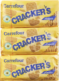 10€ de réduction sur votre 1ère commande en ligne carrefour bonus card : Crackers Classic Carrefour 100 G