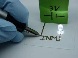 New hybrid inks for printed, flexible electronics without sintering