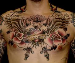 Everyone will find here something that will satisfy him. The 100 Best Chest Tattoos For Men Improb