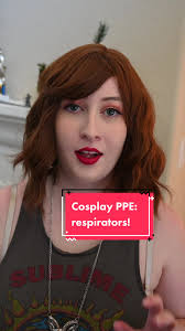 PPE for cosplay: respirators! Dont be silly, wear your respirator and work  in well ventilated areas! Your safety comes first, not your cosplay  #cosplay #cosplaysafety #cosplayer #cosplaytips ...