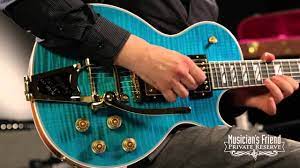 I went around to most of the main music stores. Gibson Les Paul Supreme Florentine With Bigsby Tremolo Electric Guitar Caribbean Blue Youtube