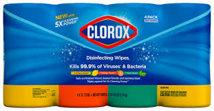 Clorox disinfecting wipes, bleach free cleaning wipes, fresh scent, moisture lock lid, 75 wipes, pack of 3 (package may vary) 4.8 out of 5 stars. Smartlabel Null 00044600311623