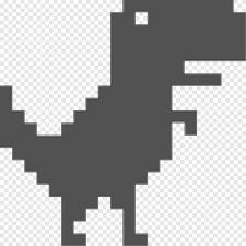How to play chrome dino? Dino T Rex Runner Tyrannosaurus Dino Chrome Dinosaur Game Angle Png Pngegg