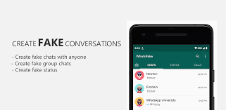 Oct 19, 2021 · 4 features of yazzy app. Whatsfake Fake Chats 5 0 3 Apk Download Com Fakelabs Whatsfake Apk Free