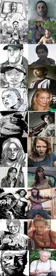 Or just the main characters? Walking Dead Character Comparisons Tv Show Vs Comic Books Imgur