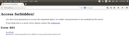 Vooral bij wordpress websites die vaak volgestampt worden met plugins is dit een . Server Access Forbidden 403 Error In Xampp Ask Ubuntu