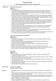rn clinic resume samples velvet jobs