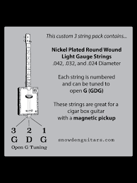 We did not find results for: Cigar Box Guitar 3 String Pack Nickel Plated Snowden Guitars