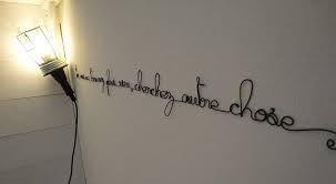 Toile, tableau, miroir ou lettrage, nos accessoires de déco donn. Decoration Murale En Fil De Fer