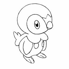 Retrouvez des infos sur les épisodes de pokémon, la série : Coloriage Tiplouf Le Pokemon Pingouin Dessin Gratuit A Imprimer