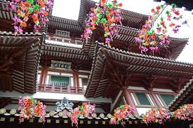 Built relatively recently, in 2007. Chinatown Buddha Tooth Relic Temple And Museum 1 Downtown Singapore Pictures In Global Geography