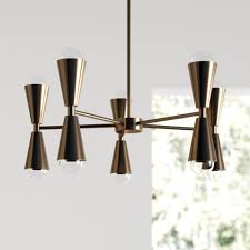 Allmodern Powersville 10 Light Chandelier Reviews Wayfair