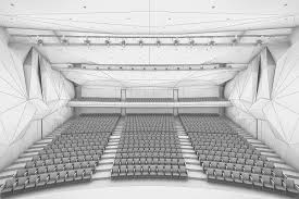 Theater Interior 1200 Seats In 2020 Theatre Interior Concert Hall Hall Interior