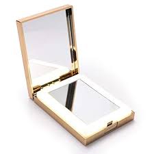 Longko Led Lighted Travel Makeup Mirror Double Sided 1x 10x Magnifying Mirror Daylight Illuminated Folding Han Travel Makeup Mirror Mirror Magnifying Mirror