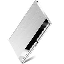 Dmfly business card holder case is a perfect purse size and classy looking case that makes you feel confident even just by pulling it out of your this business card holder is not only extremely functional but it looks amazing. Maxgear Metal Business Card Holder For Men Women Pocket Business Card Case Slim Business Card