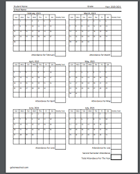 They need to plan the work, attendance of employees, salary, etc. Grace Christian Homeschool Free Homeschool Attendance Calendars 2020 2021
