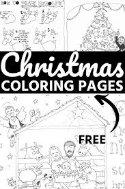 Hundreds of free spring coloring pages that will keep children busy for hours. The Cutest Christmas Coloring Pages Skip To My Lou