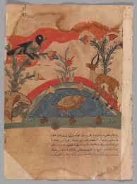 As to the deer, he also kept his antlers, but he has to change them every year because the luck of having antlers did not belong to him but to the camel, and he only got them by. The Gazelle Becomes Friends With The Crow The Mouse And The Tortoise Folio From A Kalila Wa Dimna Islamic The Metropolitan Muse Art Poster Prints Crow