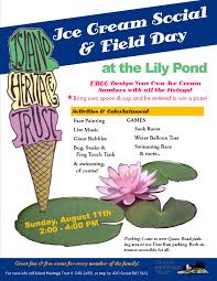 Ice cream social united cerebral palsy of metroboston. Ice Cream Social Field Events At Lily Pond Park