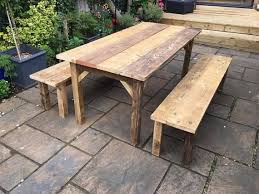 The Farmhouse Dining Table Garden Table Reclaimed Wood Etsy Garden Table Dining Table Farmhouse Dining Table
