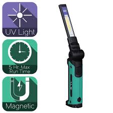 Advanced Lighting Systems 200 Lumens Led Rechargeable Ultra Thin Foldable Work Light With Integrated Handing Hook Asl201r The Home Depot