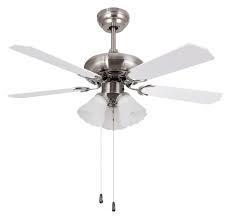 This smart fan eclipses conventional ceiling fans in more ways than one. Ceiling Fan Skua 132cm 52 Nickel With Lights Home Commercial Heaters Ventilation Ceiling Fans Uk