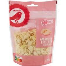 Auchan Auchan Amandes Effilees Emondees 125g 125g Pas Cher A Prix Auchan
