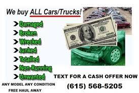 The most recent junk car we have made an instant cash offer on near nashville, tennessee was christopher's 2002 toyota camry se in 37209. Cash For Junk Cars A Tow N Time Greater Nashville Tn Wrecker