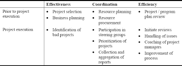 Sample job description for management intern resume. Program Portfolio Managers Analysis Of Roles Responsibilities