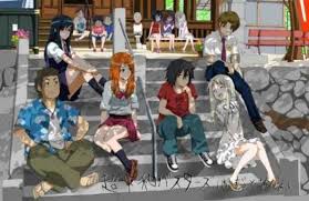 Anohana Movie Subtitle Indonesia Kurosave Com Animasi Karakter Animasi Seni
