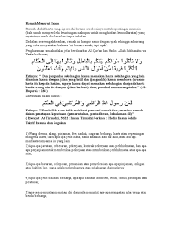Pemberian utk menumbuk rusuk (menyogok, menyuap), (wang) tumbuk rusuk (sogok, suap): Rasuah Menurut Islam
