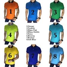 Namun, seiring dengan perkembangannya, kini polo shirt memiliki beragam kombinasi warna, kerah, manset, garis dan variasi desain menarik. Jual Produk Polo Kaos Polo Kuning Termurah Dan Terlengkap April 2021 Halaman 28 Bukalapak