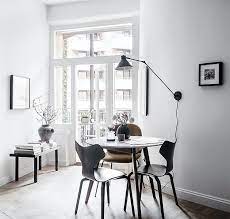 A Cool Way To Light A Dining Room Without A Ceiling Light House Interior Interior Home Decor