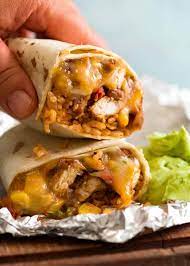 Chicken Burrito Recipetin Eats