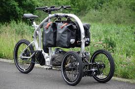 stroke cargo trike 4th prototype t4 cargobike ebike bikepacking ortlieb strokecargotrike madeinjapan testride p cargo bike trike bicycle comfort bike
