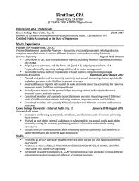 resume critique for a cpa about a year