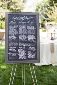 Wedding Seating Chart Calligraphy Chalkboard Just Write