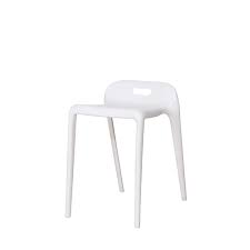 Tabouret En Resine Empilable 56 Cm Astrid Zendart Selection Zendart Tabouret Blanc Couleur Contemporain