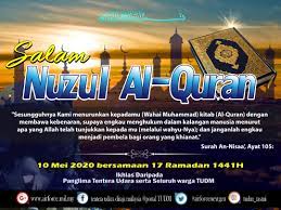 Ktn, kul, lbn, phg, pjy, pls, png, prk, sgr, trg. Tudm On Twitter Nuzul Al Quran Merupakan Peristiwa Turunnya Ayat Al Quran Yang Pertama Kepada Baginda Nabi Muhammad Saw Melalui Perantaraan Malaikat Jibril Hingga Seterusnya Berperingkat Peringkat Selama 23 Tahun Sehingga Lengkap 114 Surah