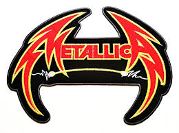 When reduced to a small size it is still the. Big Jumbo Metallica Logo Punk Rock Heavy Metal Music Band Jacket Shirt Hat Blanket Backpack T Shirt Patch Embroidered Appliques Symbol Badge Cloth Sign Costume Gift Buy Online In United Arab Emirates
