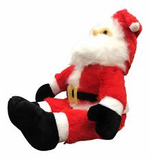 Merry christmas poster background banner, extra large (20 inches x 118inches) fabric christmas santa claus porch sign for xmas party, christmas garden yard banner outdoor indoor decorations 4.6 out of 5 stars 15 American Made Giant Stuffed Sitting Santa Claus 4 Feet Tall Soft Large Christmas Plush 48 Inches Legs Bend So He Can Sit Down Big Plush Personalized Giant Teddy Bears Custom Stuffed Animals