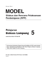 Soal bahasa lampung uts semester ganjil kls 2 sss 1. Buku Pelajaran Bahasa Lampung