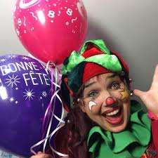 Ariane le Clown, livraison de ballons