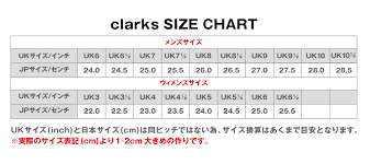 Clarks Size Chart Uk Www Bedowntowndaytona Com